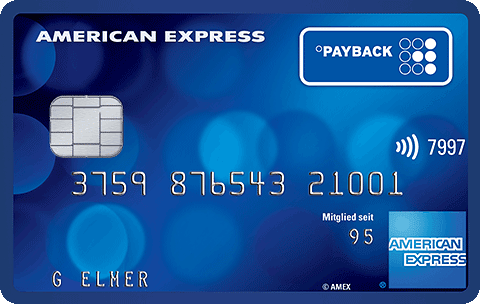 Payback American Express Kreditkarte